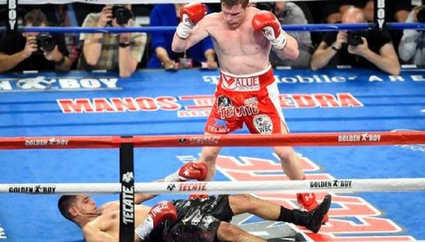 VIDEO: Canelo se consagró campeón en Las Vegas con un tremendo nocaut