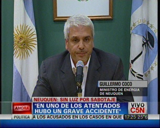 Neuquén: aseguran que los cortes de luz fueron provocados por atentados