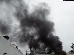 Voraz incendio en Luis Guillón Voraz incendio en Luis Guillón