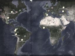 Un mapa en vivo y en tiempo real muestra la expansión del coronavirus en el mundo