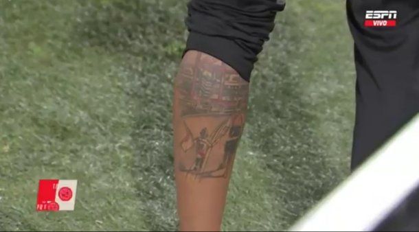 Tatuaje de Heber Leaños