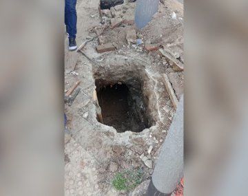 Simularon reparar una obra pública para robarse cables de alta tensión.