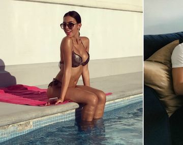 La novia de Cristiano Ronaldo debutó como modelo.