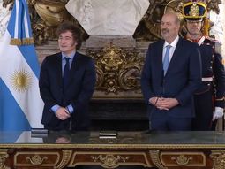 Javier Milei y  Federico Sturzenegger