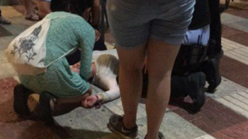 video: quisieron hacer una broma y la gente creyo que era un atentado video: quisieron hacer una broma y la gente creyo que era un atentado