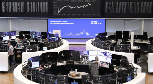 Bolsa de valores de Frankfurt.&nbsp;