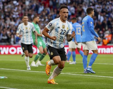 VIDEO: Así se gritó el gol de Lautaro Martínez en Wembley
