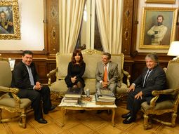 la presidenta se reunio con directivos de chevron la presidenta se reunio con directivos de chevron