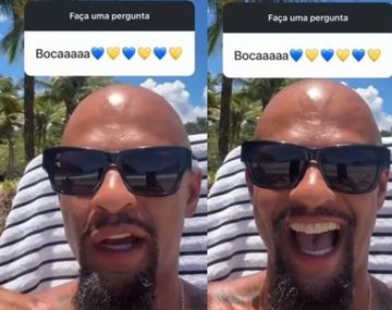 Felipe Melo chicaneó a River por no estar en la Libertadores: El más grande la juega