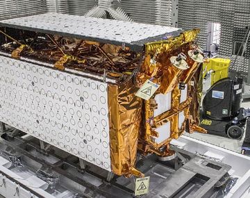 El satélite desarrollado por la Conae y el Invap