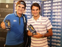 una costumbre: roger federer ya tiene su doble argentino una costumbre: roger federer ya tiene su doble argentino