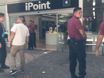 El local donde ocurrió el tiroteo