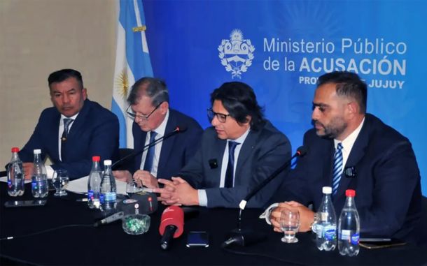 Conferencia de prensa del Ministerio Público de Acusación de Jujuy. Conferencia de prensa del Ministerio Público de Acusación de Jujuy.