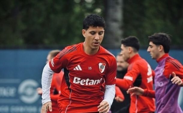 Sebastián Driussi se recupera de la lesión: cómo está y cuándo podría volver a jugar en River