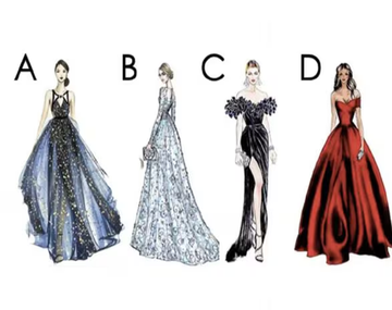 Test viral: descubrí cómo sos según el vestido que selecciones en la imagen