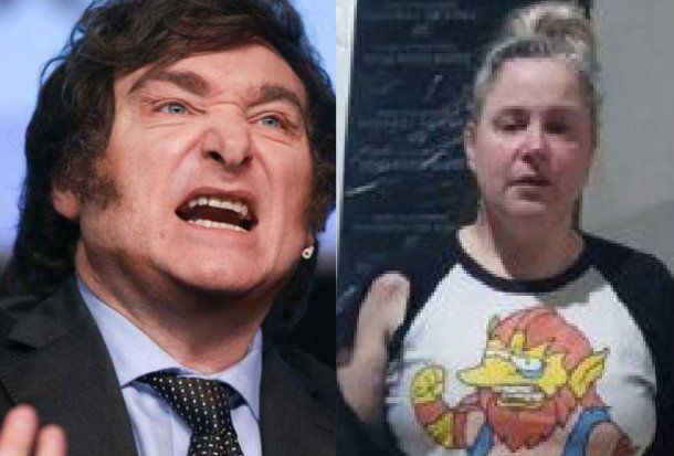 El insólito posteo de Javier Milei tildando de kirchnerista a la libertaria que fue con un cuchillo al acto