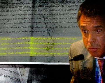 Escándalo en Tribunales: No saludo abogados de genocidas