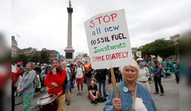 Londres: más de 360 detenciones durante las protestas contra el cambio climático