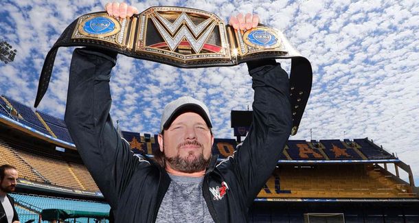 Dos potencias se saludan: las superestrellas de la WWE y el Mundo Boca