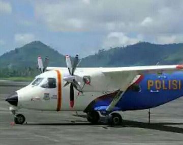Se estrelló un avión en Indonesia