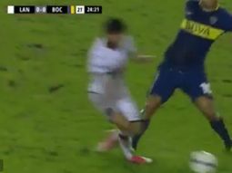 la criminal patada de edwin cardona a lautaro acosta en el lanus-boca la criminal patada de edwin cardona a lautaro acosta en el lanus-boca