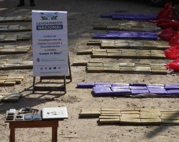 Desbarataron una banda narco y secuestraron 340 kilos de marihuana