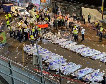 Tragedia en Israel: murieron 45 personas en una estampida durante una festividad religiosa