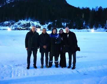 Javier Milei llegó a Davos para participar del Foro Económico Mundial