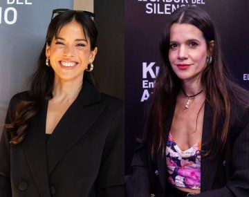 Las actrices durante su entrevista con minutouno.com
