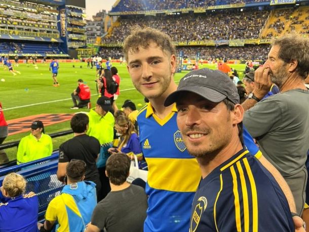 David Silva vivió el clima de la Bombonera y sorprendió en el clásico entre Boca-San Lorenzo