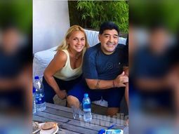 Otra vez juntos: la foto de Diego Maradona y Verónica Ojeda en México