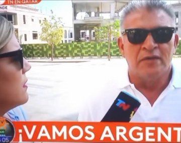 Cronista de TN en Qatar entrevistó al Bichi Borghi sin saber quién era
