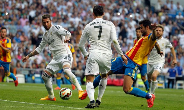 El Real Madrid empató ante Valencia y se despide de la Liga