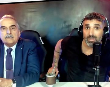 A las piñas en streaming: panelista libertario atacó a Belliboni y Moreno los separó