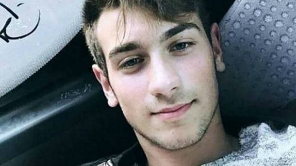 Francesco Lamberti el joven asesinado