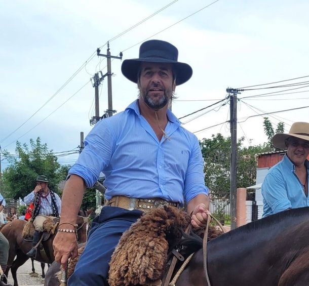 El presidente Luis Lacalle Pou participó de la fiesta uruguaya de la Patria Gaucha.