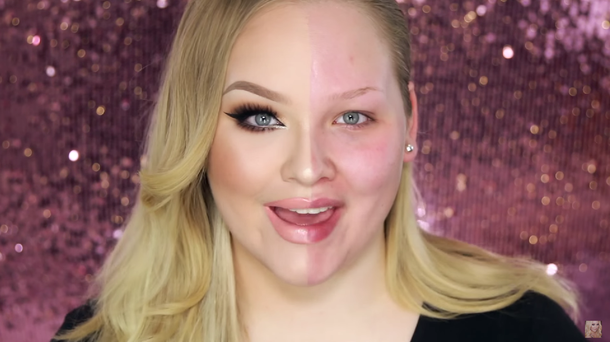 El poder del maquillaje: mirá cómo esta chica transforma su cara