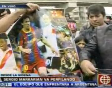 Los peruanos no paran y ahora engualicharon a Messi