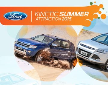 Ford Kinetic Summer Attraction llegó a Cariló