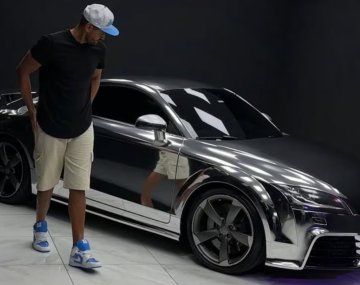 Chiquito Romero mostró su auto tuneado y desató la bronca de los hinchas de Boca