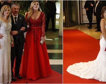 Celia, Jorge y Sol Messi