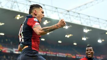 Lucas Ocampos marcó para el Genoa Lucas Ocampos marcó para el Genoa