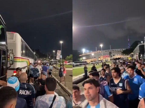 El fuerte reclamo de Racing por el padecimiento de sus hinchas con la policía en Brasil