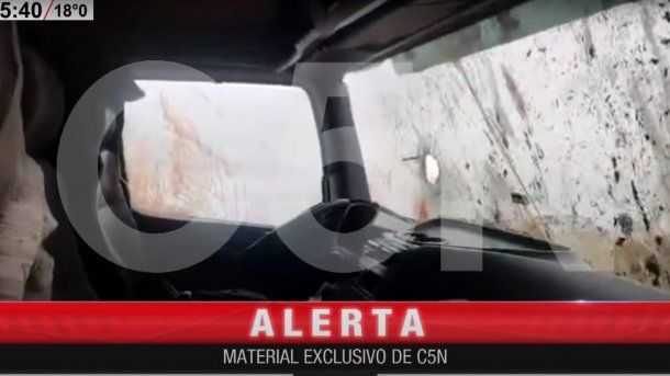 VIDEO: Así quedó la cabina donde murió el camionero 