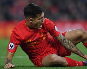 La dura lesión del brasileño Coutinho
