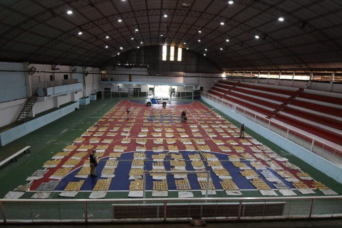 Misiones: encontraron en cabañas casi 5 toneladas de marihuana valuadas en $500 millones