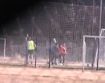 Jugadores de Racing se entrenaron en Rosario