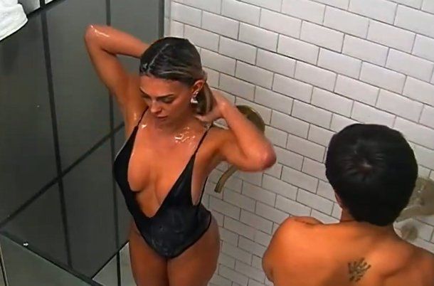 Nenu y Zunino se besaron en Gran Hermano.