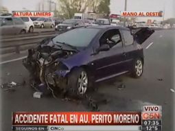 impresionante choque en la perito moreno: un muerto impresionante choque en la perito moreno: un muerto