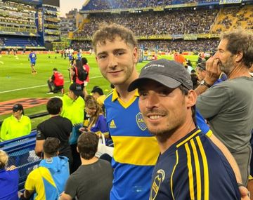 David Silva vivió el clima de la Bombonera y sorprendió en el clásico entre Boca-San Lorenzo